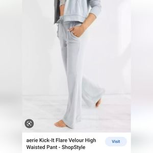 AE Velour Flare Leggings